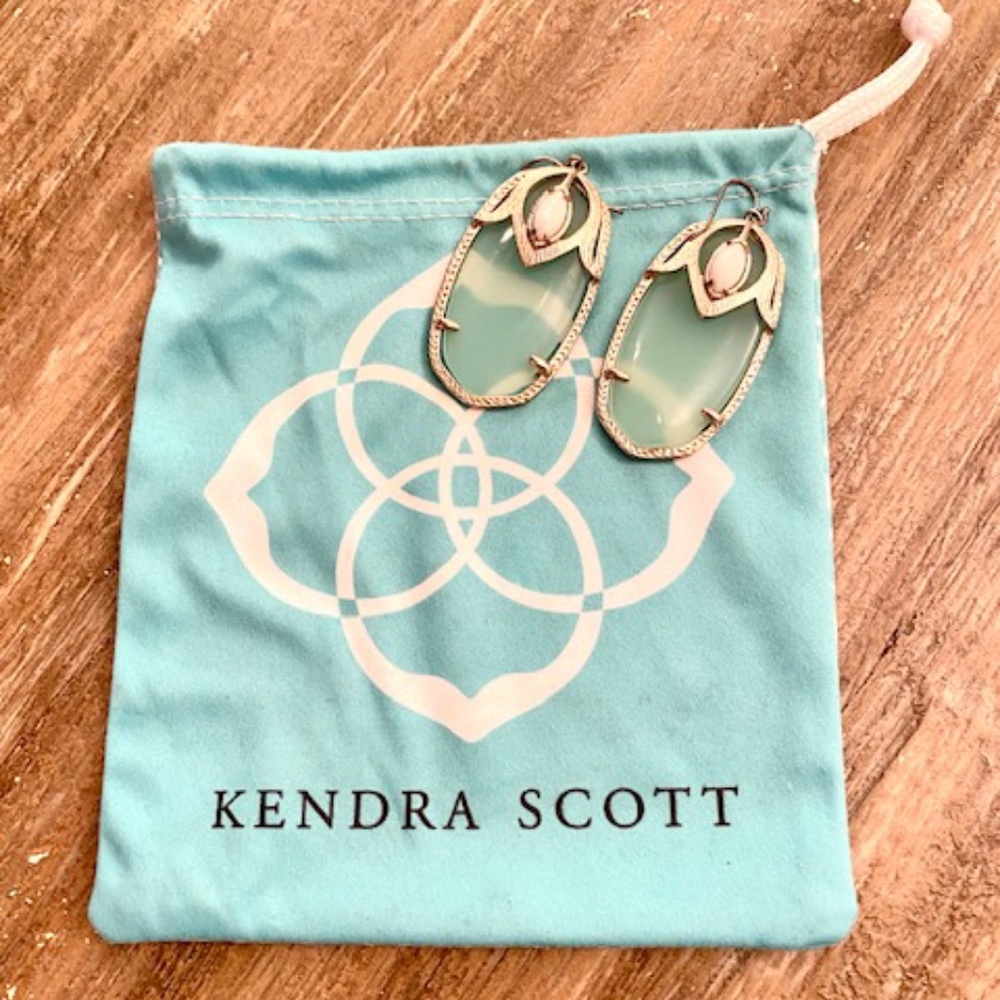 Kendra Scott Chalcedony Danielle Earrings